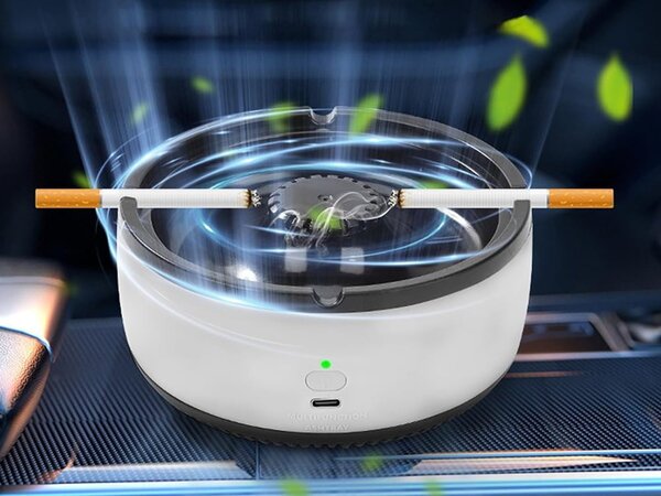 Pametni aku. elektronski pepelnik za odstranjevanje dima USB