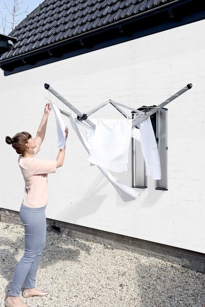 Brabantia Stojalo za sušenje perila Brabantia WallFix