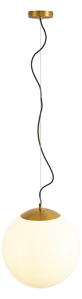 Skandinavska viseča svetilka opalno steklo 40 cm - Ball 40