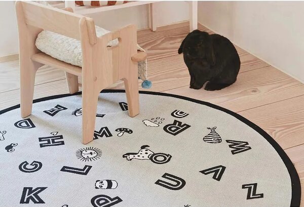 OYOY Preproga OYOY The Alphabet Rug O120 cm