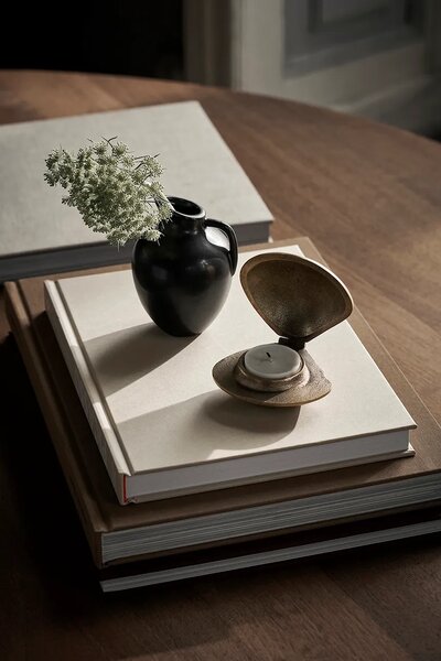 Ferm Living Dekorativen svečnik ferm LIVING Clam