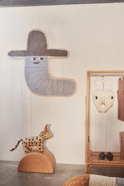 OYOY Volnena preproga OYOY Calle Cowboy 85 x 82 cm