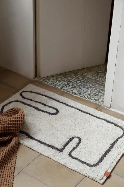 Ferm Living Bombažna preproga ferm LIVING Lay