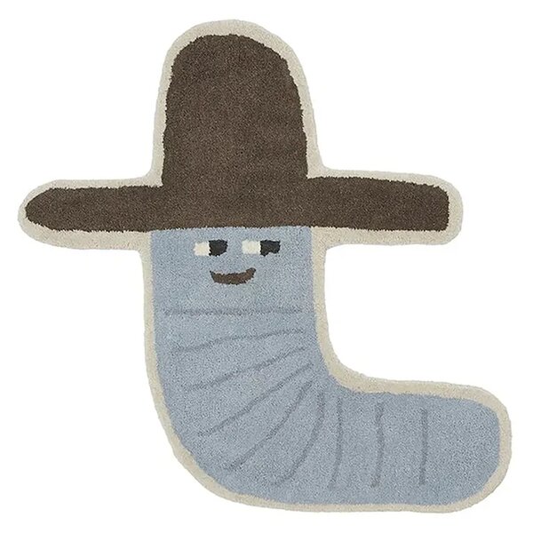 OYOY Volnena preproga OYOY Calle Cowboy 85 x 82 cm