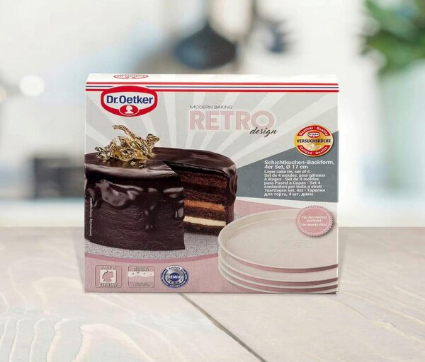 Dr.Oetker Pekači Za Večplastno Torto Retro
