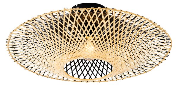 Orientalska zunanja stropna svetilka bambus 50 cm IP44 - Rina