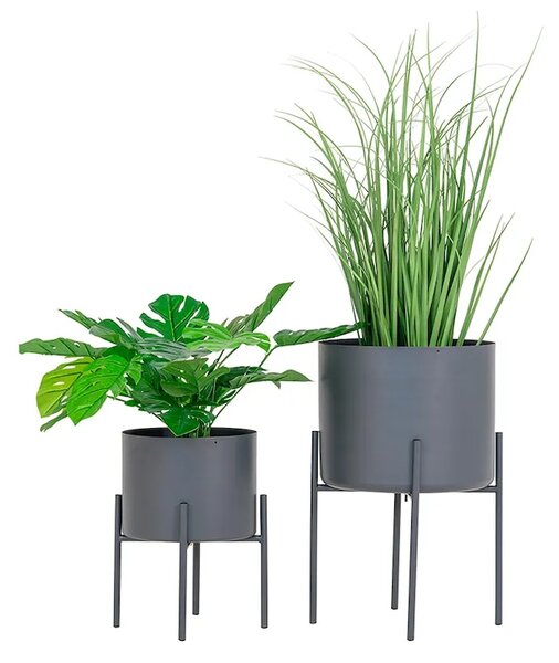 House Nordic Komplet cvetličnih loncev s stojali House Nordic Pavia O 21/26 cm 2-pack
