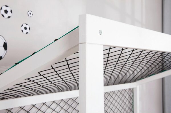 Livetastic Postelja Soccer, 90x200cm, 2x Letveno Dno, Brez Vzmetnice