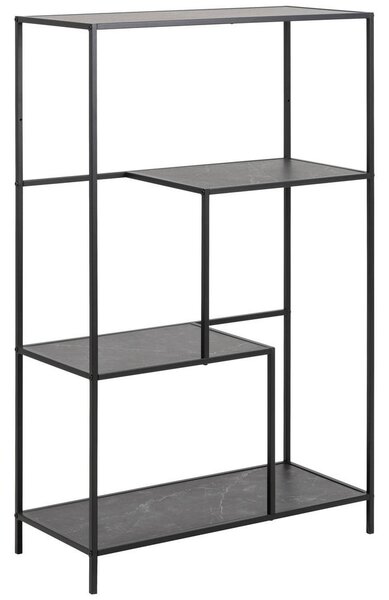 REGAL 72/114/32 cm črna