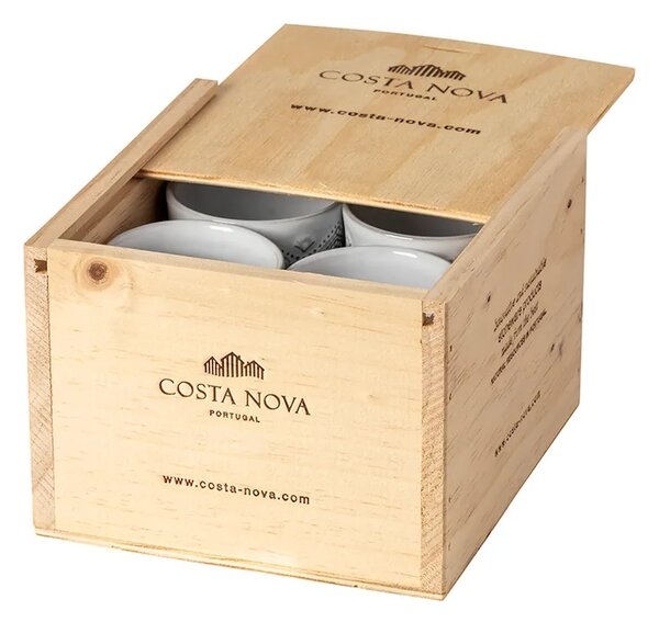 Costa Nova Komplet skodelic za espresso Costa Nova Grespresso Eco Gres 70 ml 8-pack