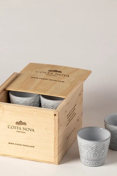 Costa Nova Komplet skodelic za espresso Costa Nova Grespresso Eco Gres 70 ml 8-pack