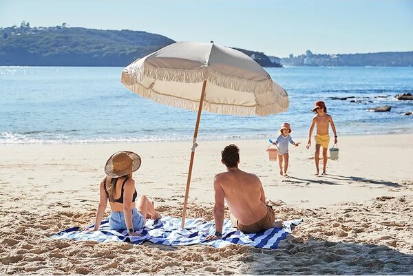 Dock & Bay Odeja za piknik Dock & Bay Whitsunday Blue 170 x 170 cm