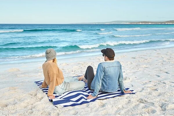 Dock & Bay Odeja za piknik Dock & Bay Whitsunday Blue 170 x 170 cm