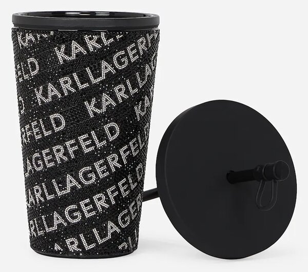 Karl Lagerfeld Skodelica s slamico Karl Lagerfeld k/rhinestone
