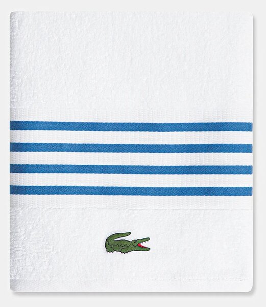 Lacoste Velika bombažna brisača Lacoste LCOURTLI Aerien 90 x 150 cm