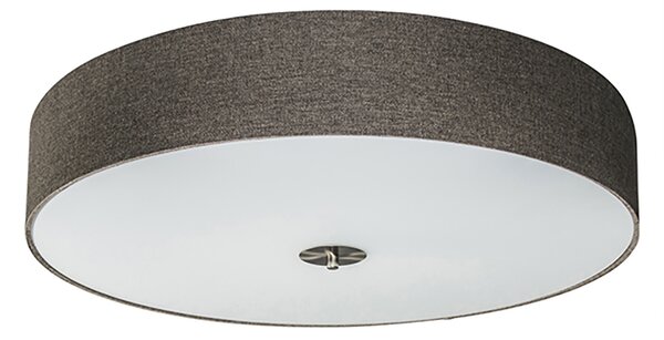 Pametna stropna svetilka taupe 70 cm, vključno s 6 WiFi žarnicami A60 - Drum Jute