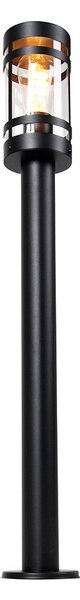 Pametna zunanja svetilka črna 80 cm IP44 vklj. Wifi ST64 - Gleam