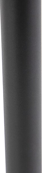Pametna zunanja svetilka črna 80 cm IP44 vklj. Wifi ST64 - Gleam