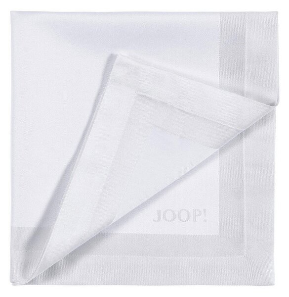 SERVIETA IZ BLAGA SIGNATURE 50/50 cm bela
