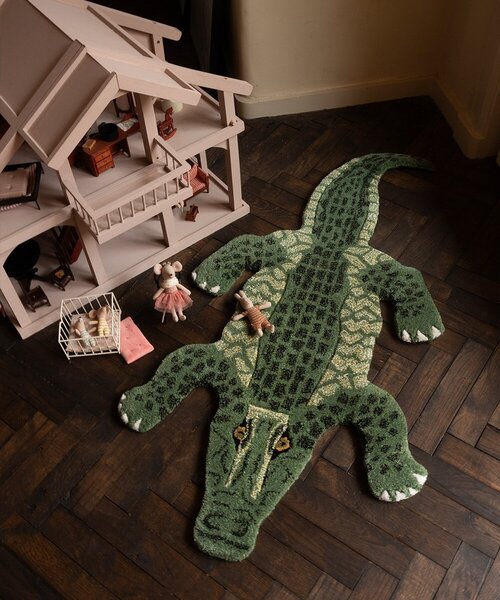 Doing Goods Volnena preproga Doing Goods Coolio Crocodile S/122 x 61 cm