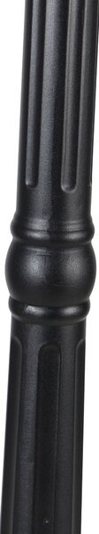 Črna zunanja svetilka 220 cm 2-luč IP44 - Havana