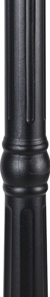 Zunanja svetilka črna 220 cm 3-luč IP44 - Havana