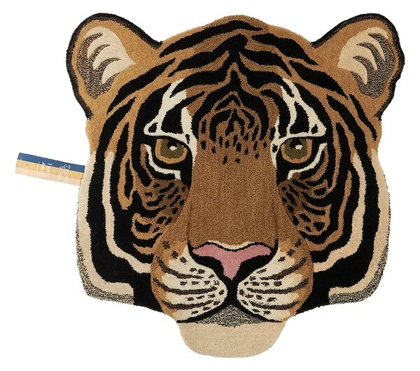 Doing Goods Volnena preproga Doing Goods Rajah Tiger Head