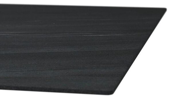 Bessagi Home Jedilna Miza Livan, Temno Siva, 180x90