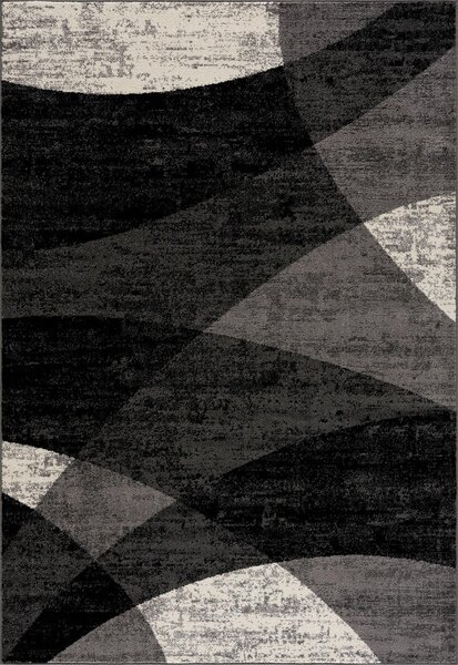 VINTAGE PREPROGA 120/170 cm tkano krem barve, siva, črna