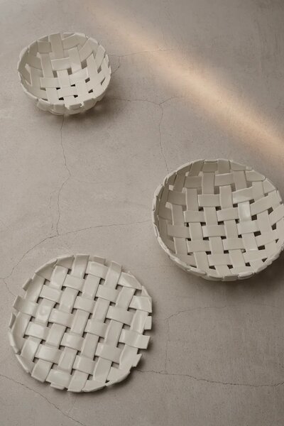 Ferm Living Dekorativni krožnik ferm LIVING Plait Platter