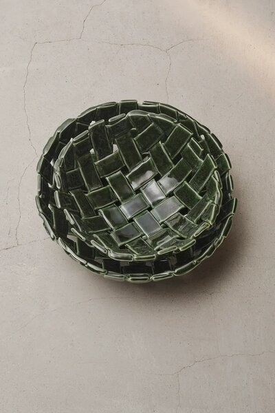 Ferm Living Okrasna skleda ferm LIVING Plait