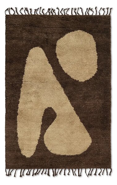 Ferm Living Volnena preproga ferm LIVING Abstract Rug 80 x 120 cm