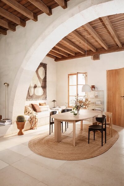 Ferm Living Volnena preproga ferm LIVING Abstract Rug 80 x 120 cm