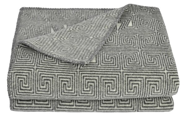 DEKORATIVNA ODEJA SOFT-FLEECE-LEGACY 160/200 cm siva, svetlo siva