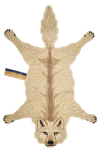Doing Goods Volnena preproga Doing Goods Woozy Wolf Rug Large