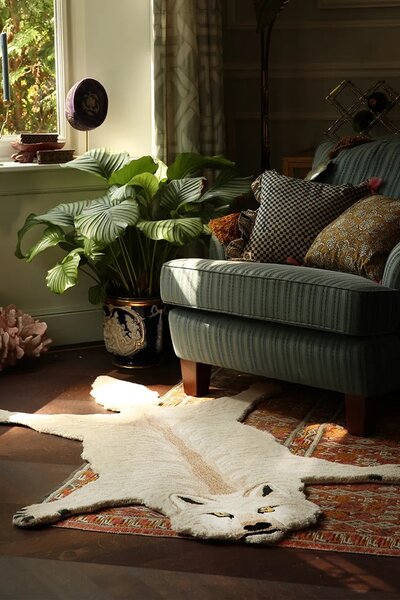 Doing Goods Volnena preproga Doing Goods Woozy Wolf Rug Large