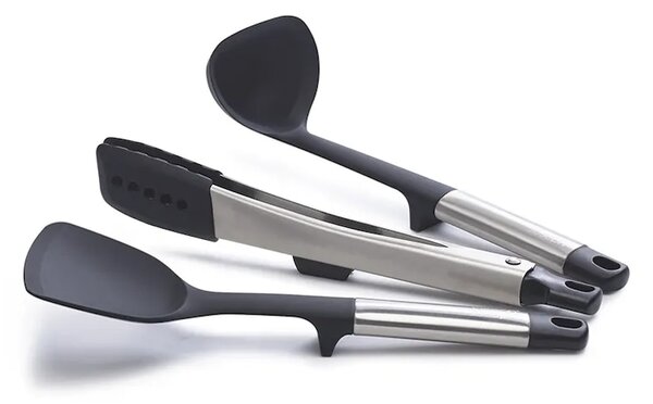 Joseph Joseph Komplet kuhinjskih pripomočkov s stojalom Joseph Joseph Elevate Fusion Steel 4-pack