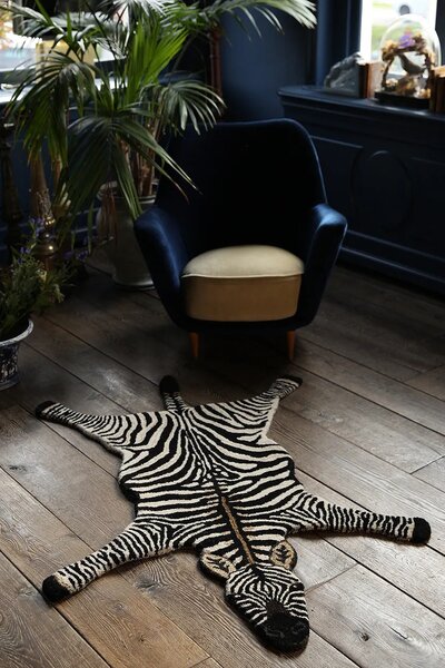 Doing Goods Volnena preproga Doing Goods Stripey Zebra L/152 x 109 cm