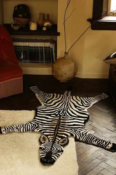 Doing Goods Volnena preproga Doing Goods Stripey Zebra L/152 x 109 cm