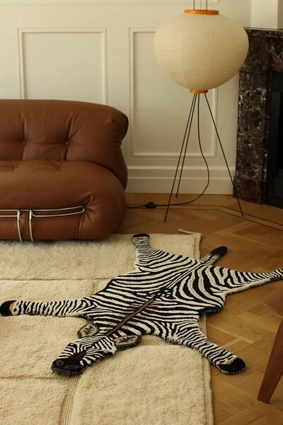 Doing Goods Volnena preproga Doing Goods Stripey Zebra L/152 x 109 cm
