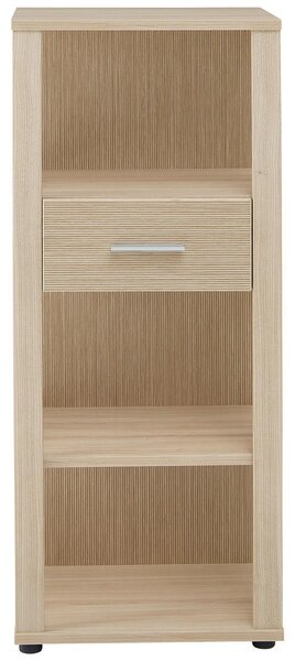 PISARNIŠKI REGAL 55/129/38 cm barve hrasta