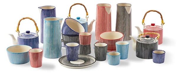 Pols Potten Komplet desertnih krožnikov Pols Potten Handpainted 20 cm 4-pack