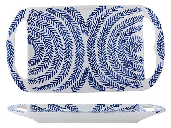 Bloomingville Servirni krožnik Bloomingville Karlie 40 x 2,5 x 22 cm