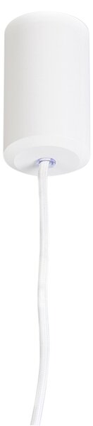 Dizajnerska viseča svetilka bela GU10 50mm - Tuba Small