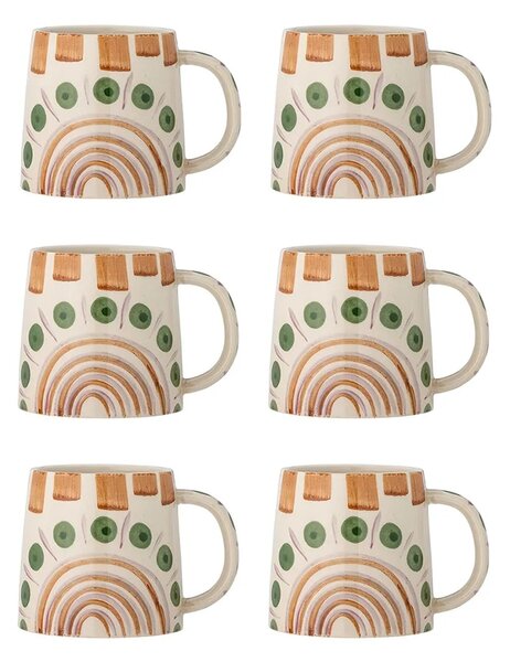 Bloomingville Komplet skodelic Bloomingville Shama 515 ml 6-pack