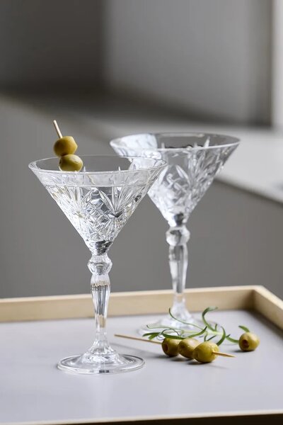 Lyngby Glas Komplet kozarcev za martini Lyngby Glas Melodia 210 ml 4-pack