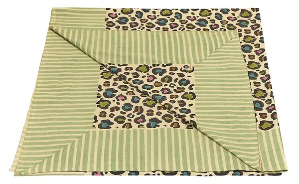 Doing Goods Bombažno posteljno pregrinjalo Doing Goods Disco Leopard Double 240 x 280 cm