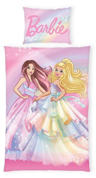 OTROŠKA POSTELJNINA Barbie 140/200 cm renforcé