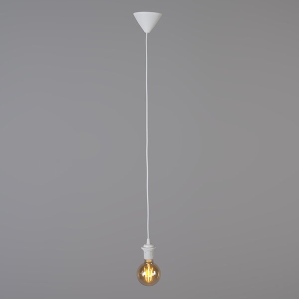 Retro viseča svetilka zlata 45 cm - Granny