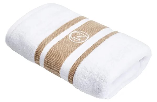 Officine Monogram Srednje velika bombažna brisača Officine Monogram Monogram Linea 70 x 140 cm